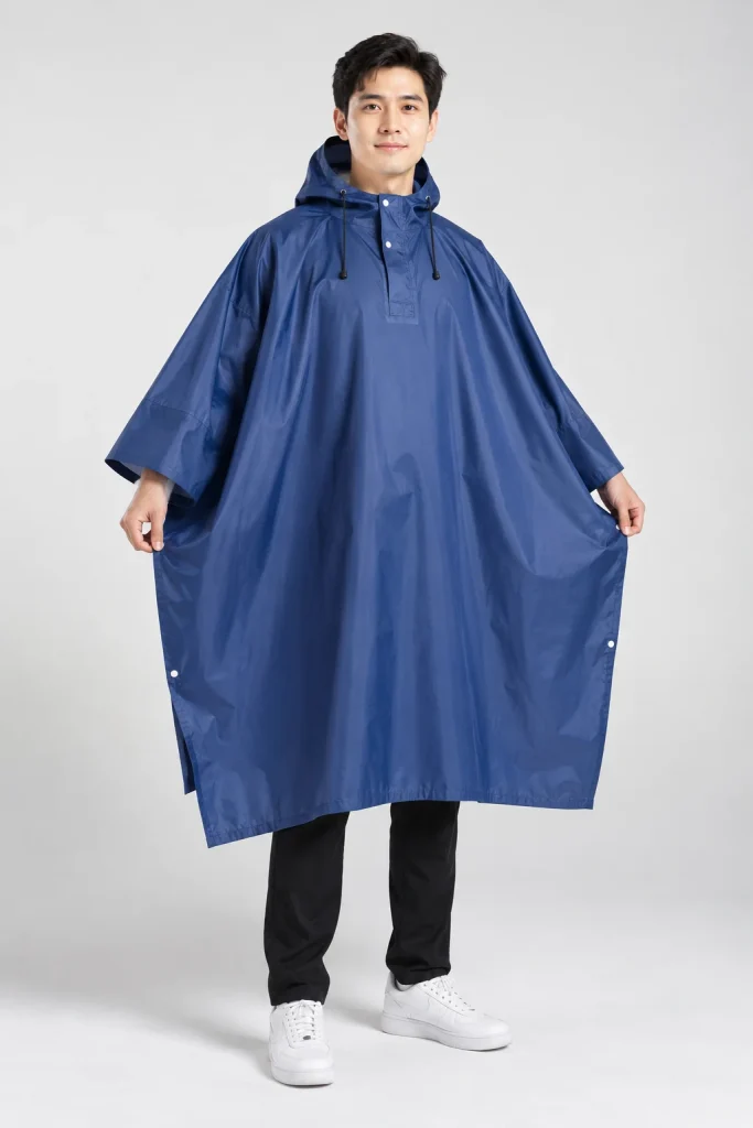 Áo Mưa Poncho In Logo Công Ty